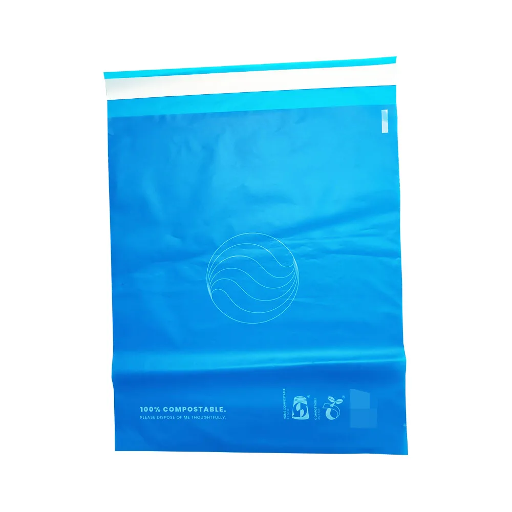 Dark Blue Biodegradable Courier Bags Supplier - OZ Bio Pack 8